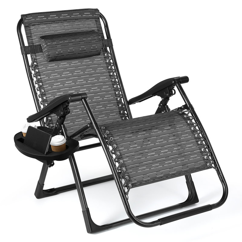 Charelle 165cm Long Reclining Single Chaise with Cushions