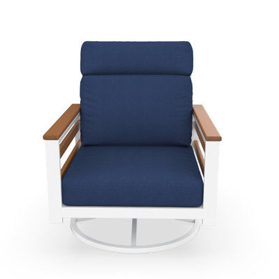 Townsend Sunbrella® Swivel Patio Lounge Chair