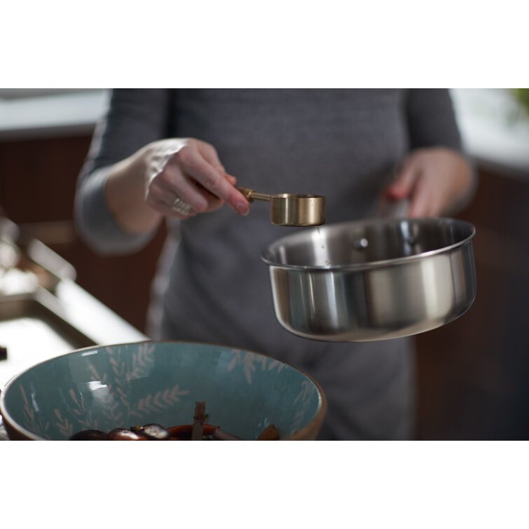 2.5-quart Sauce Pot with Lid in 5-Ply Stainless Steel » NUCU