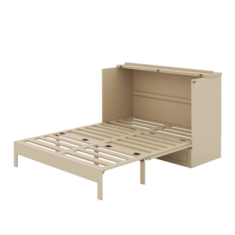 Full Size Murphy Bed With Large Drawers