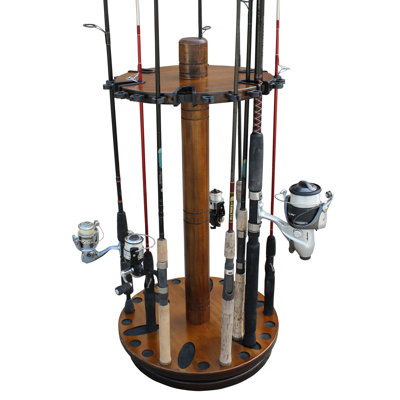 Ely Wood Fishing Rack