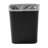 Sterilite 7.8 Gallon SwingTop Kitchen Wastebasket Trash Can, Black (6 Pack)