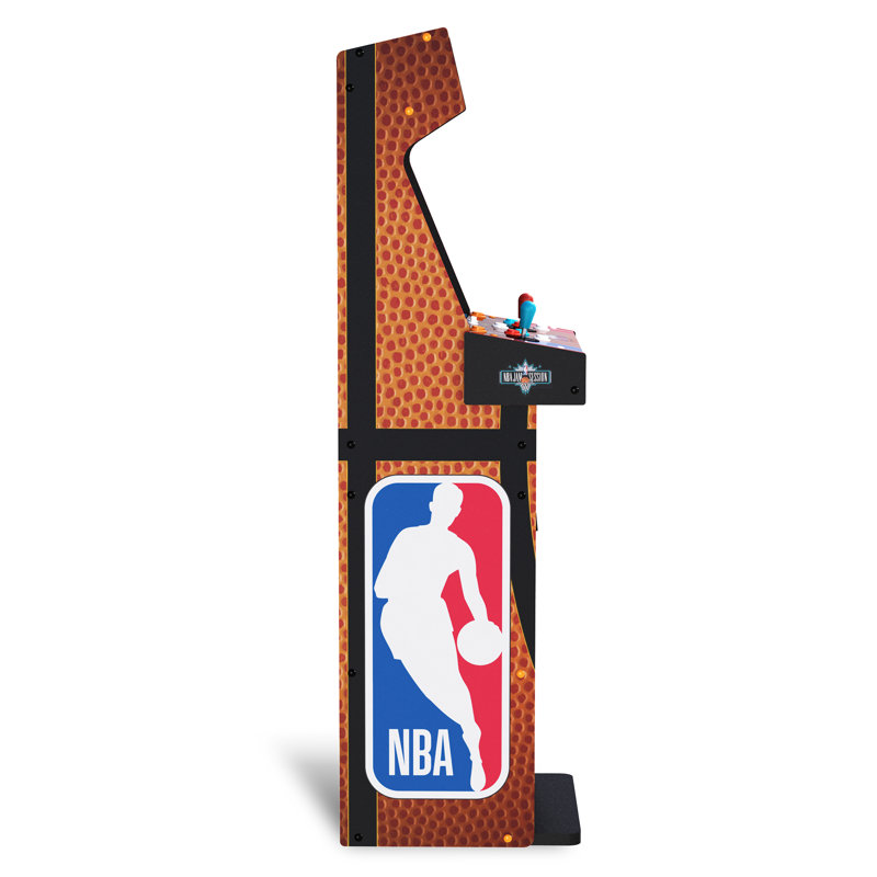 NBA Jam Deluxe 2-Player Hardwood Arcade Machine with Light-Up Marquee