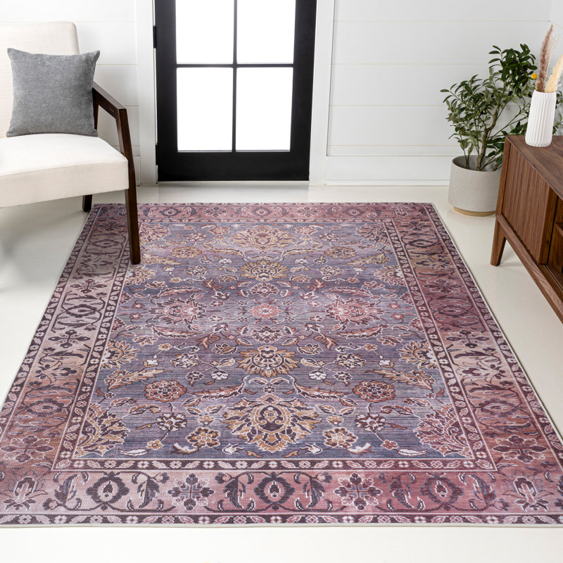 Tapis brun / gris Victoria, Rectangle 2 pi 11 po x 5 pi