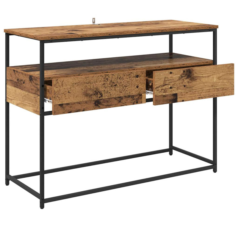 100cm Console Table, Old Wood