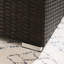 Miacomet PE Rattan Garden Coffee Table & Ice Bucket - Modern Gardens and Patios-1042513313