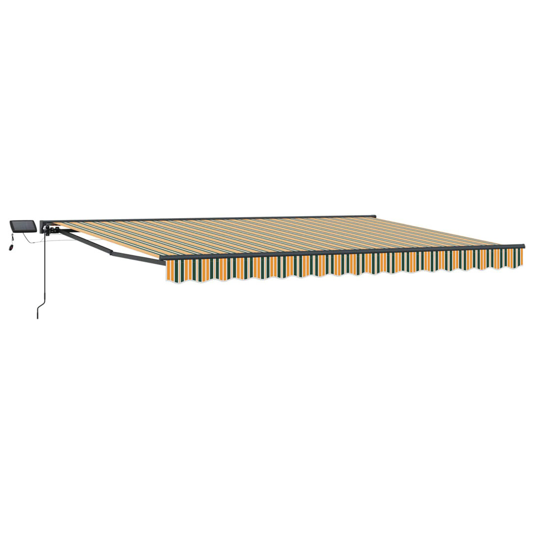 VidaXL Polyester Cover Retractable Patio Awning
