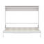 Lit escamotable avec station de charge USB, armoire murale escamotable en bois Murphy-131100511