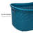  40L Laundry Basket, Clothes Hamper, Wicker Design, Plastic, 23"L x 14.5"W x 11"H-96127308