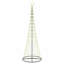LED Christmas Tree 100.5 x 100.5 x 302.5 cm Metal-789592391