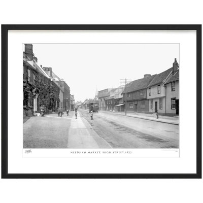 Needham Market, High Street 1922 by Francis Frith - Single Picture Frame Print