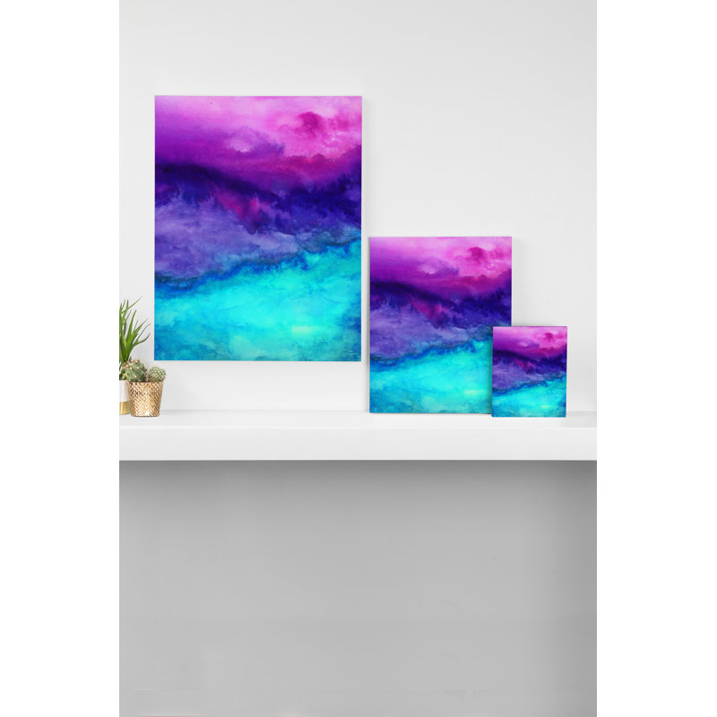 « the sound »-reproduction d’art sur toile, H 10 po x l 8 po x P 1,5 po