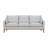 Khyden 87'' Recessed Arms Sofa-1632777188