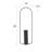 Itac Steel Floor Vase-86803848