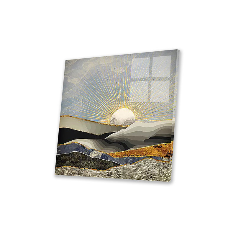 «Morning Sun» par Space grenad Designs - impression non encadrée, H 24 po x l 24 po x P 0,25 po