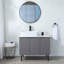 Ensemble de meuble-lavabo simple 36 po gris