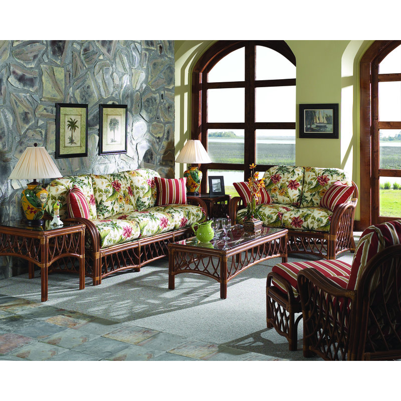 Sanders Upholstered 83'' Sofa, Denine Greige Natural
