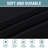Room Darkening Curtains for Bedroom 42"/52" Wide Curtains Thermal Insulated 100”/120“/180” Wide Long Room Darkening  Curtains for Living Room Outdoor Privacy Energy Saving Curtains for Patio Door Grommet 1 Panel-935641486-935641501