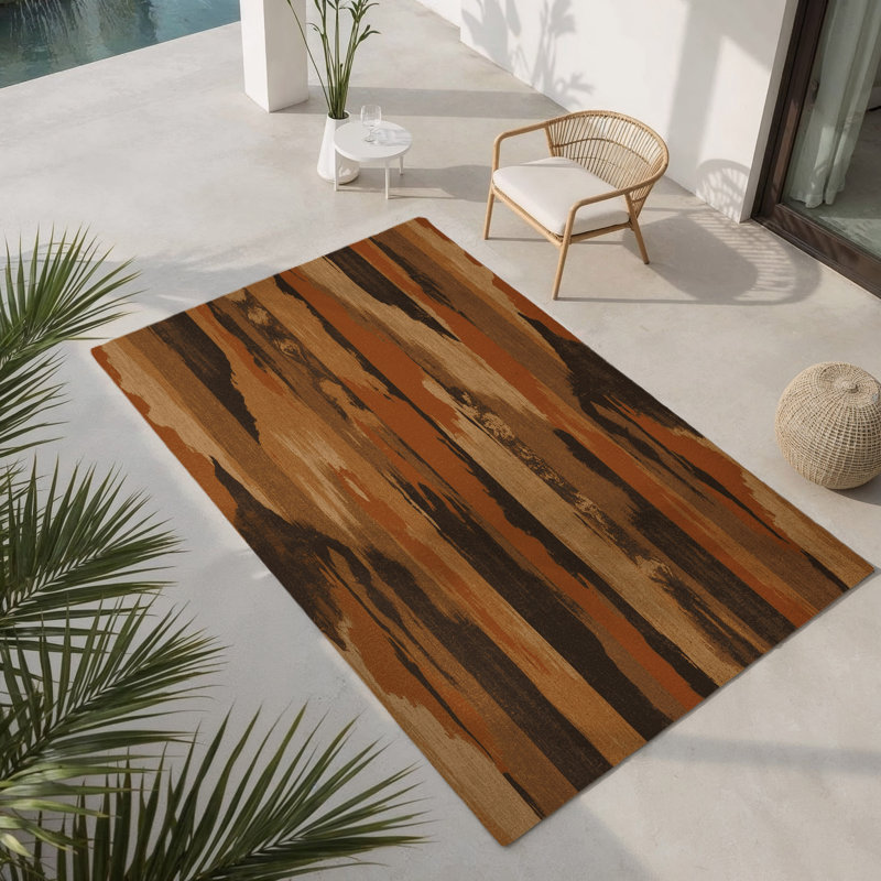 Tapis intérieur et extérieur Sandstone Eclipse, Rectangle 1 pi 6 po x 2 pi 6 po