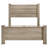 Weathered Oak 55-inch Eastern King Panel Bed