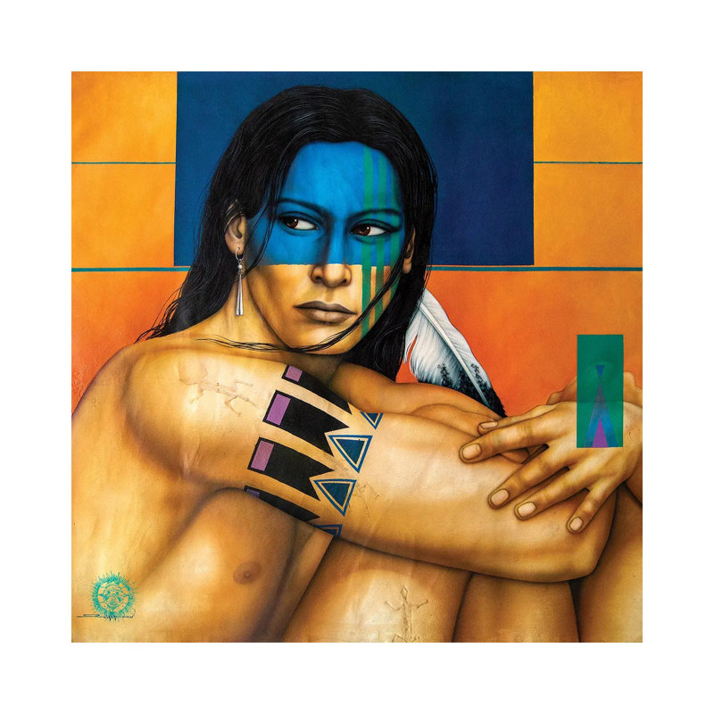 Into The Wild by Victor Crisostomo Gomez - Painting on Canvas, Wrapped Canvas, 66.04 cm H x 66.04 cm W x 1.91 cm D