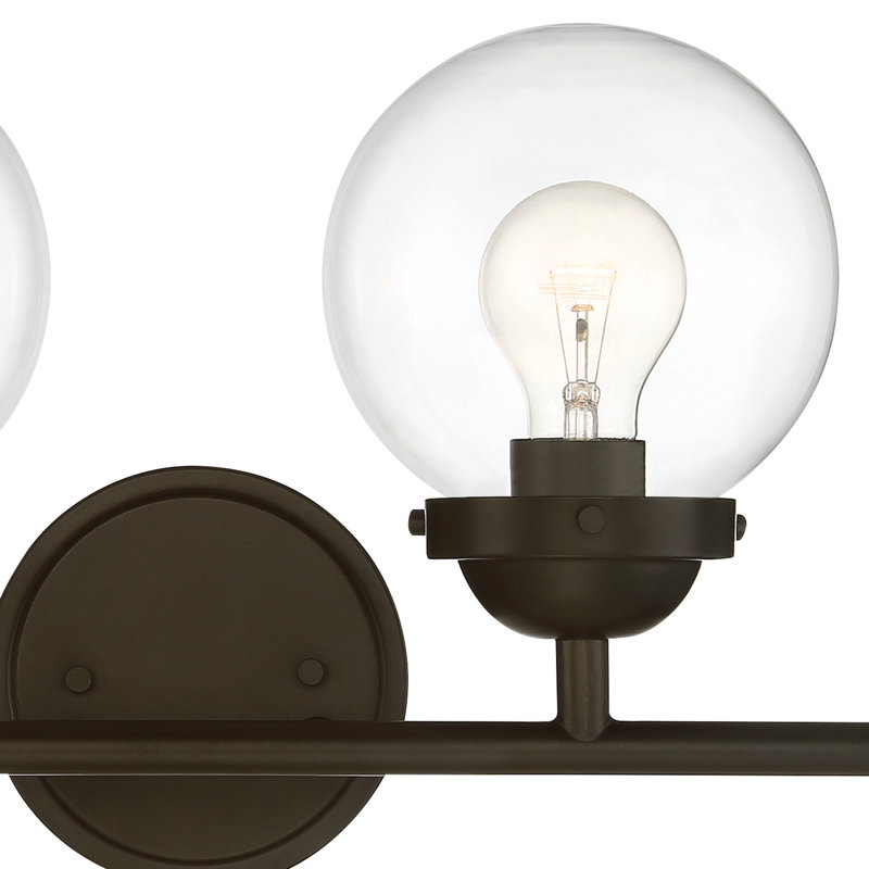 Parlez Dimmable Bath Bar, Oil Rubbed Bronze, 4