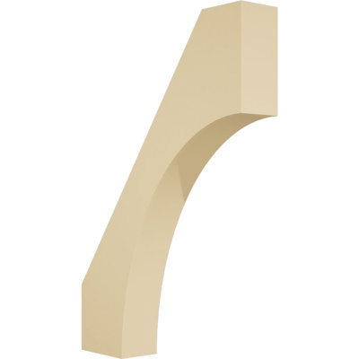 3"W x 16"D x 22"H Westlake Signature Urethane Knee Brace, Primed Tan