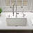 29.88 " L Single Bowl Fireclay Kitchen Sink