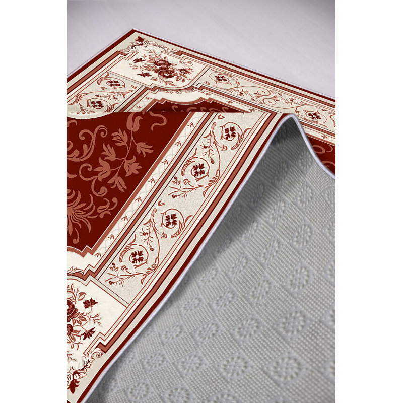 Claret Red Carpet (23.6 x 39.4 inches) | 100% Polyester, 650 g/m² | Pile Height: 0.2 inches | Antibacterial, Eco-Friendly, Non-Slip PVC Dot Underside | Machine Washable, Perfect for Living Room & Bedroom Décor