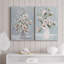 Magnolia Romance - Ensemble de 2 peintures sur toile tendue-774748473