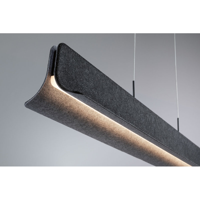 1 - Light Black LED Pendant