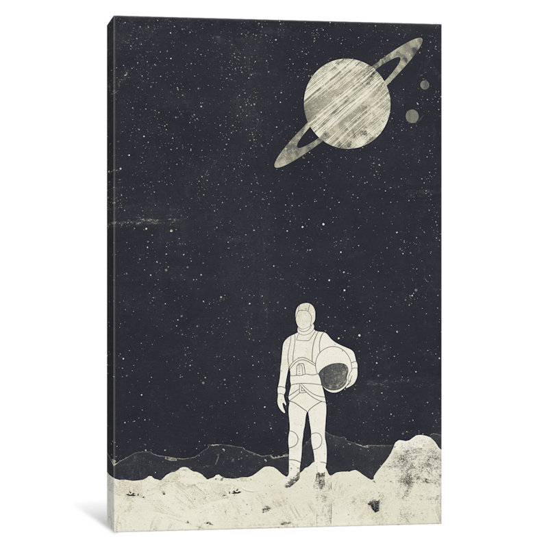 « explorer », impression sur toile tendue, H 26 po x l 18 po x P 1,5 po, Pas de tapis, Toile tendue