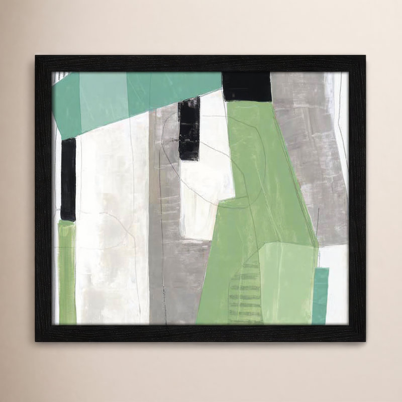 «Evergreen Essence» par Tom Reeves, Pas de tapis, H 13 po x l 15 po x P 0,75 po