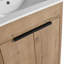 Meuble-lavabo autoportant de 24 po avec lavabo en céramique Kole-1919139002-1919139001