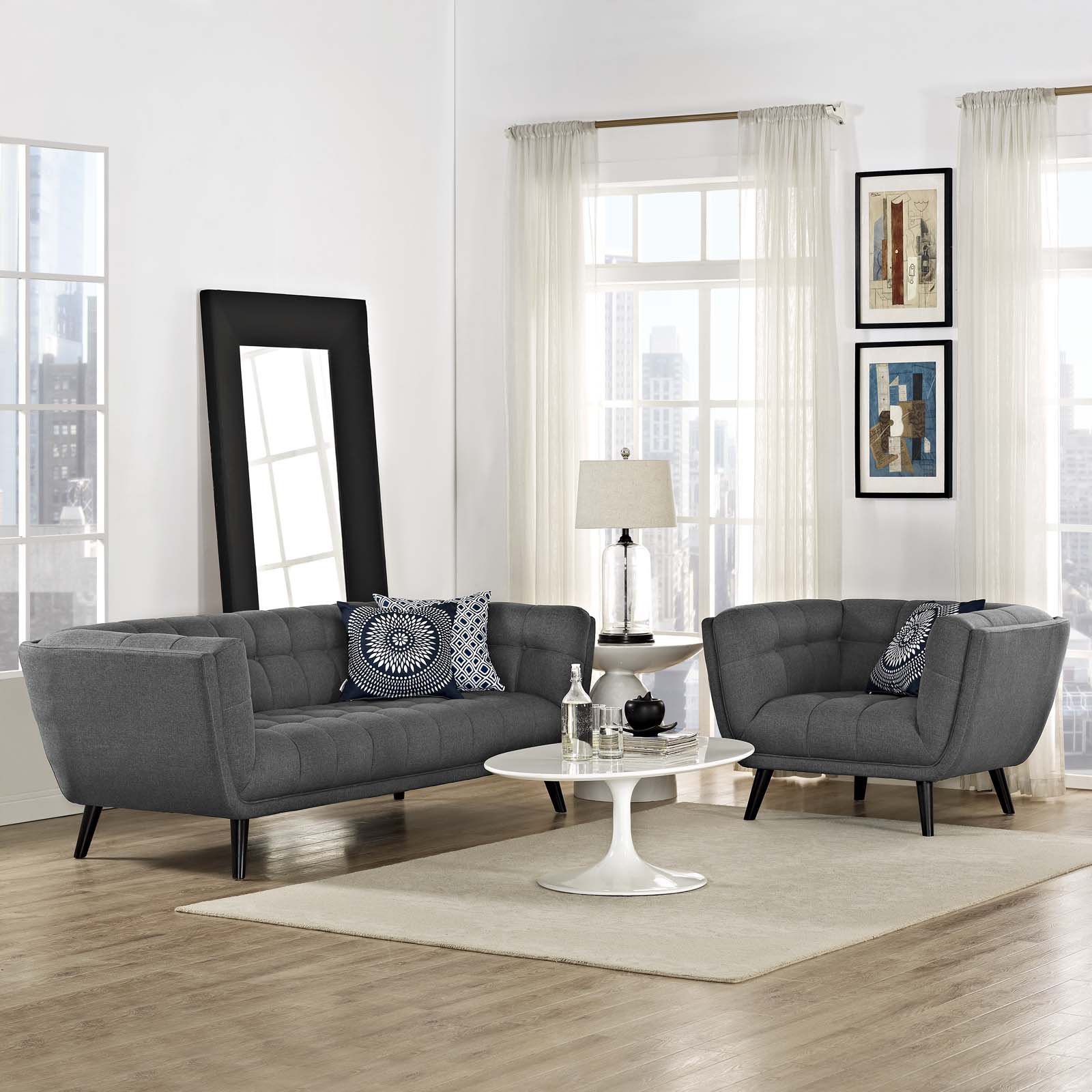 Modway Bestow 2 Piece Living Room Set & Reviews - Wayfair Canada