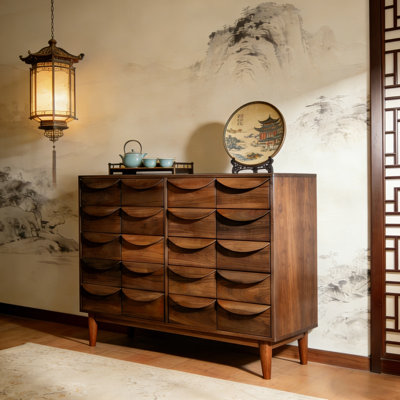 Chinese-style retro minimalist sideboard