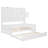 Full Size Wooden Daybed With Twin Size Trundle, And All-In-One Cabinet And Shelf-562261397