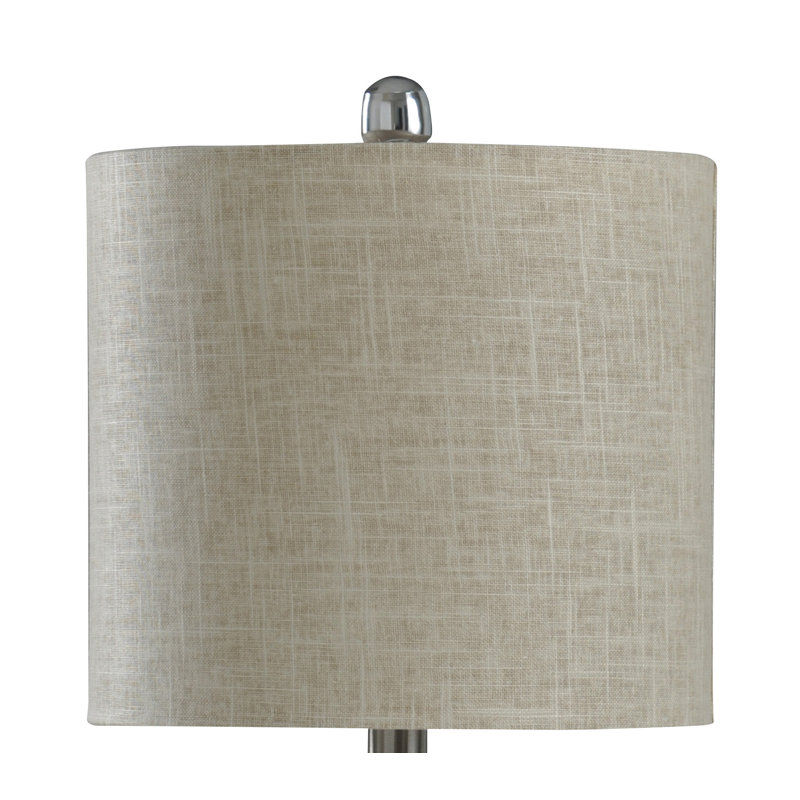 Harbor Mist Ceramic Accent Lamp, Prova Gray