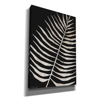 «Palm Frond Wood Grain I» par Cindy Jacobs, art mural sur toile