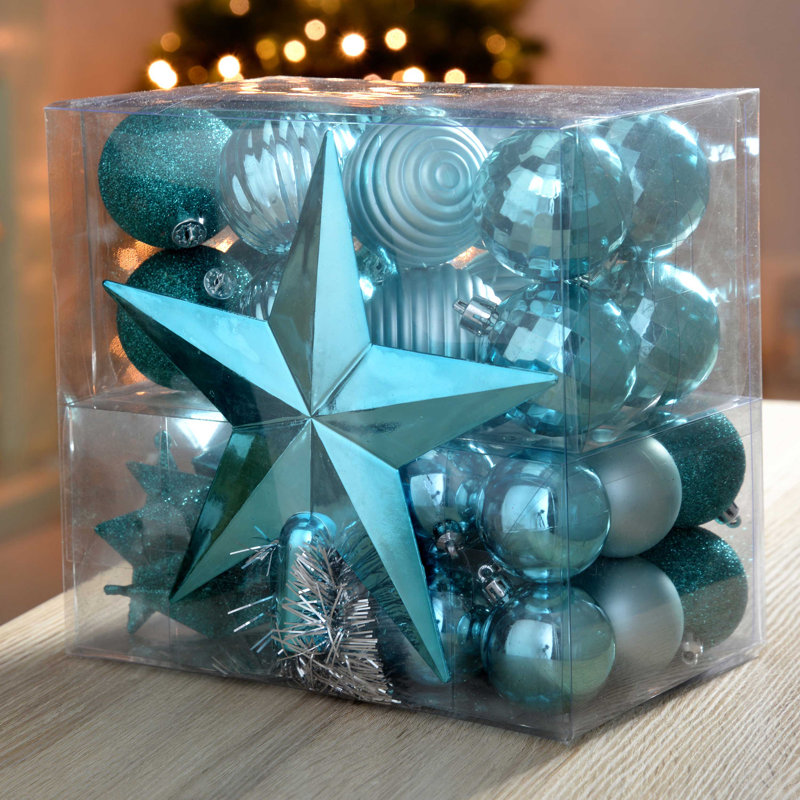 21.39cm, Turquoise/Blue