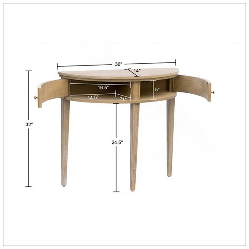 Console de rangement l 36 po