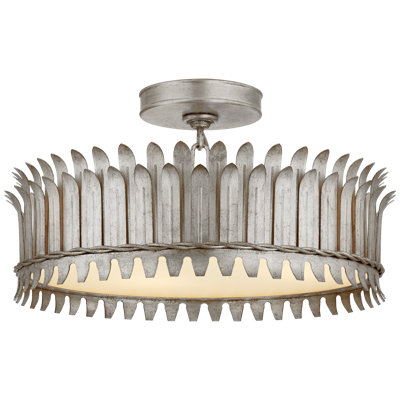 Suzanne Kasler Leslie 16" Semi-Flush