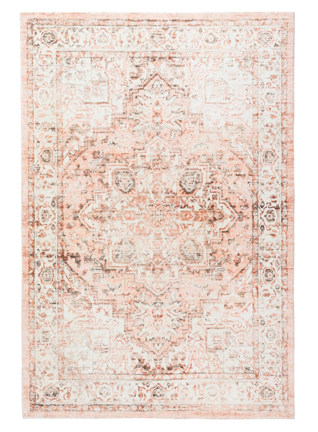 Williston Forge Rectangle Jodena Oriental Machine Woven Microfiber Area ...