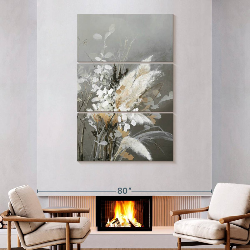 Light Leaves II, 74" H x 48" W
