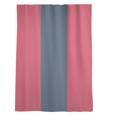 Stripes Sheer Rod Pocket Single Curtain Panel