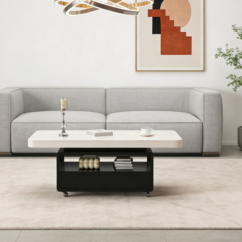 Rockwell, Blanc, H 16,53 po x L 51,18 po x l 27,55 po