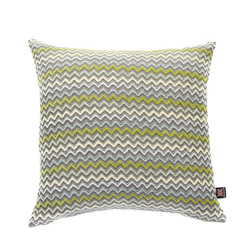 Amalia Chevron Square Cushion, Medium