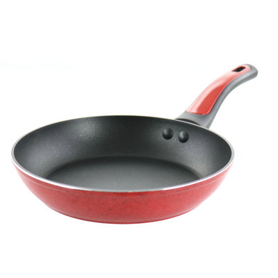 8 Inch Nonstick Frying Pan in Speckled Red