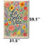 Tapis floral La Dolce Vita