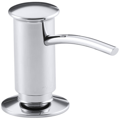 Contemporary Design Refillable Soap Dispenser, Lotion Dispenser for Bathroom or Kitchen